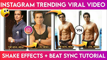 New trending video editing, VN Video editor, how to make shake effect whatsapp status editing