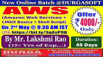 AWS Online Training @ DURGASOFT
