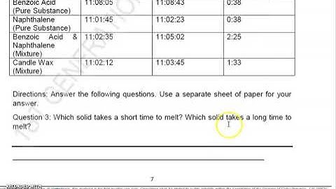 SCIENCE 7 MODULE 4 PURE SUBSTANCES AND MIXTURES  PART 1