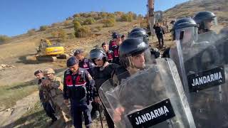 Çorum Sungurlu'da taş ocağı için makineler çalışmaya başladı. | Yol TV