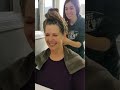 Giving mom an undercut for the first time!