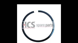 Gelphafred Compressor 60.82 MM * 1.60 MM Piston Ring, 0.50 MM Oversize