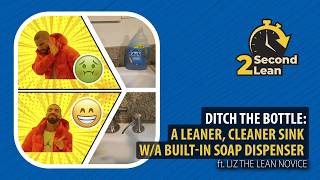 Ditch the Bottle: A Leaner, Cleaner Sink with a Built-In Soap Dispenser ft Liz