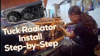 Tuck Radiator Install StepByStep  Female Built Turbocharged Honda Civic