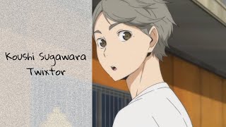 Koushi Sugawara Twixtor | HD