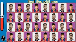 find the odd one out | best new iq test about top football players ,quiz and challenge for real fans