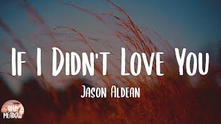 Jason Aldean - If I Didn't Love You (Lyrics) I'd be good by now