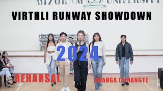 Virthli 2024 Runway Showdown Rehearsal zan 1na leh kan partners te.