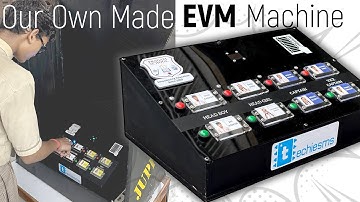 Journey of Making a REAL EVM Machine for a School | ESP32 Projects