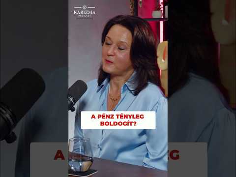 A pénz tényleg boldogít? | Gaál Hédi