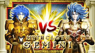 Saint seiya : Myth Cloth VS Myth Cloth EX (Gemini Gold)