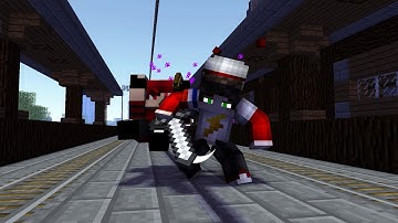 #9 {F} Intro Minecraft Template For iTz Over (Mine Imator) l Huyền Miner Official