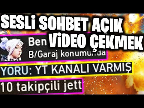 VİDEO ÇEKERKEN SESLİ SOHBETİ AÇIK BIRAKIRSAM!! | VALORANT