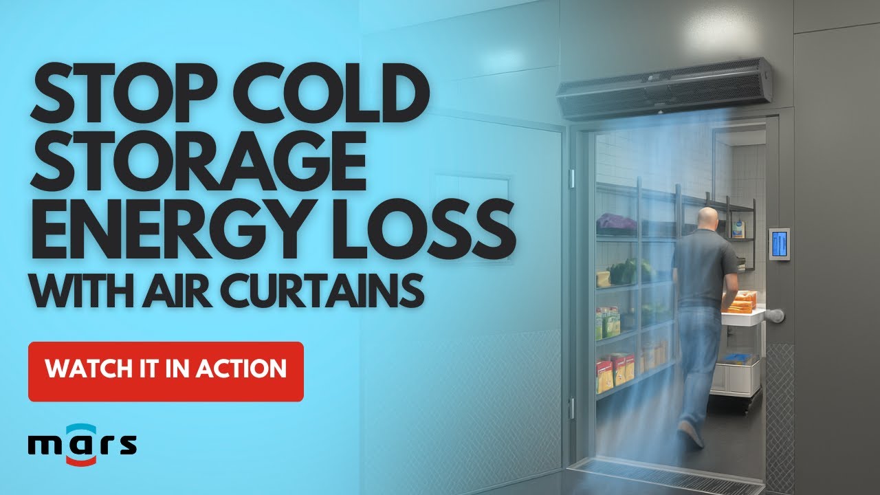Air Curtains for Walk-In Coolers | Cold Storage Protection by Mars Air ...