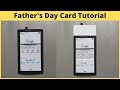 Fathers Day Card Idea | Fathers Day Card | How to make Fathers Day Card