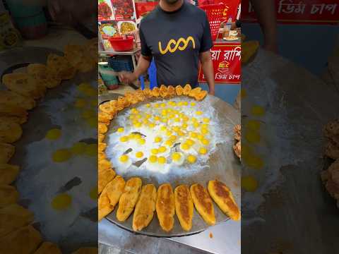 100 Quail Eggs Fry in Dhaka - Bengali street food #shorts #streetfood