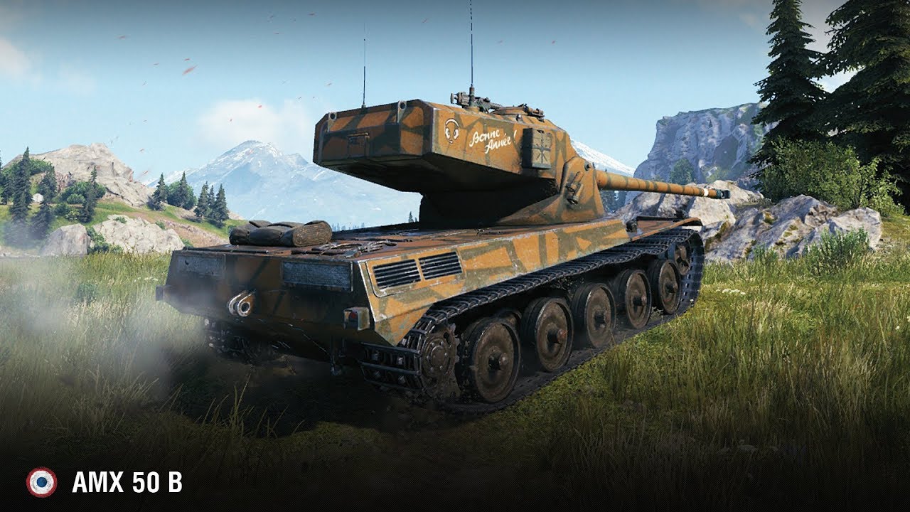 как играть в 21 AMX 50 B | 10k DMG