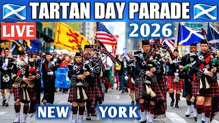 Nyc Tartan Day Parade 2026   Scottish Pride Pipes Kilts U0026 Marching Bands