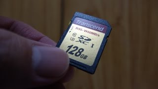 Transcend SDXC 128GB UHS-I U3 for 4K video - TS128GSDU3