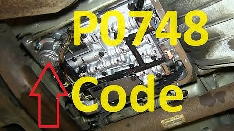 Causes and Fixes P0748 Code: Pressure Control Solenoid “A” Electrical