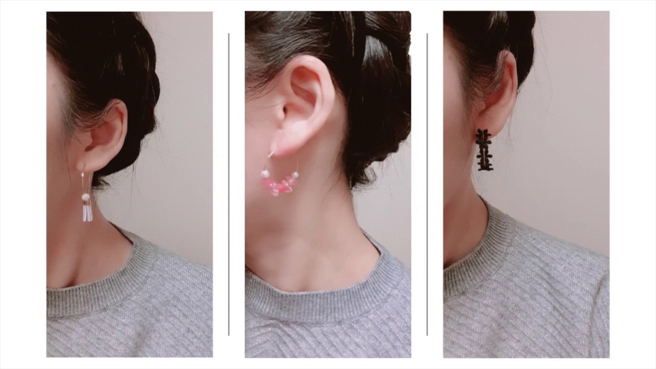 DIY Jewelry Ring Style Earrings (earrings design) YouTube