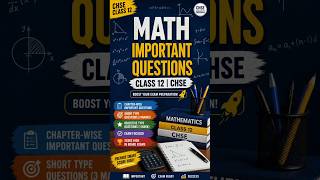 Vectors, Linear Programming &amp; Probability 🔥 Most Important Questions | Class 12 CHSE #viral #shorts