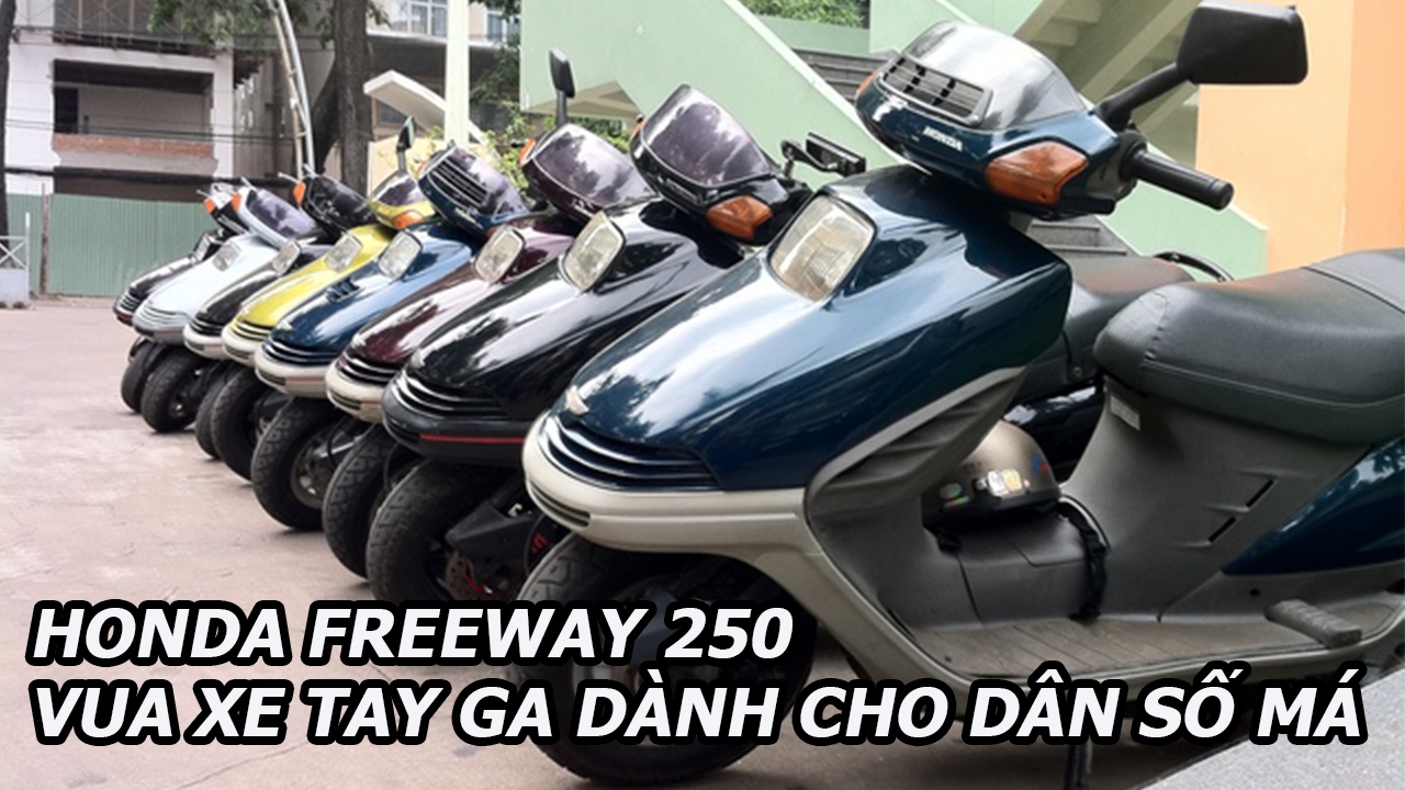 Honda Freeway 250 Huyền Thoại Tay Ga Một Thời Tại Sài Gòn  XE CŨ GIÁ TỐT  Trang chuyên kinh doanh MuaBánTrao đổi Ký gửi xe ô tô cũ đã qua sử