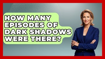 How Many Episodes Of Dark Shadows Were There? - Soap Opera Insider
