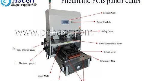 Pneumatic PCB punching separator PCB/FPC Sub-plate mold punching Depanelizer Pneumatic PCB cutter
