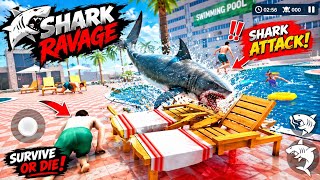 SHARK RAVAGE 🦈🌊 | INSANE SHARK ATTACKS! 😱🔥 | Android Gameplay screenshot 2