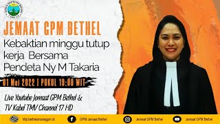 Download Lagu Kebaktian Minggu tutup kerja Bersama pendeta Ny M Takaria MP3 Download Lagu Kebaktian Minggu tutup kerja Bersama pendeta Ny M Takaria MP3