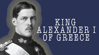 A MONKEY KILLED HIM-King Alexander I of Greece #greece #nationalmonarchy #monkey