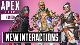 NEW Mirage interactions Voice Lines - Apex season 14