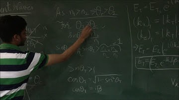 Evanescent waves ELL212