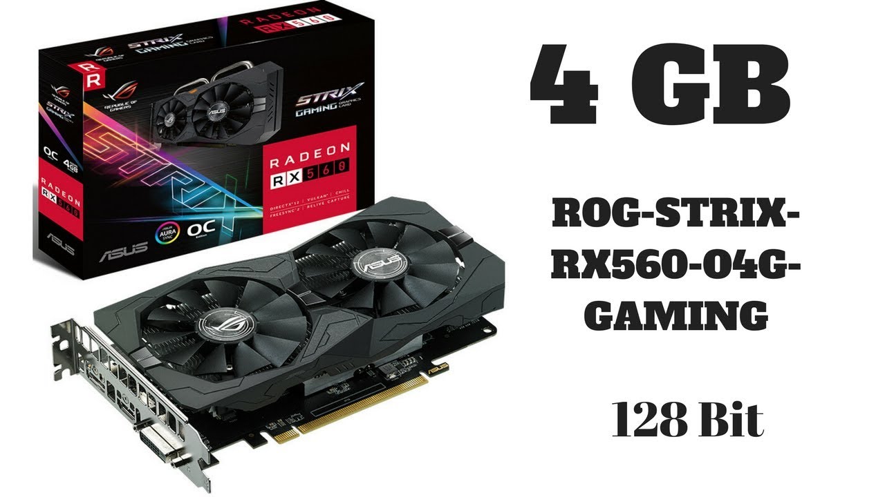 Strix rx560 4g gaming