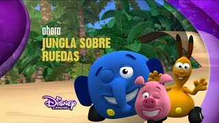 Disney Channel España: Ahora Jungla Sobre Ruedas (Nuevo Logo 2014)