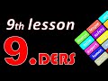 9 ders i 9th lesson i 20 yeni ingilizce kelimeler