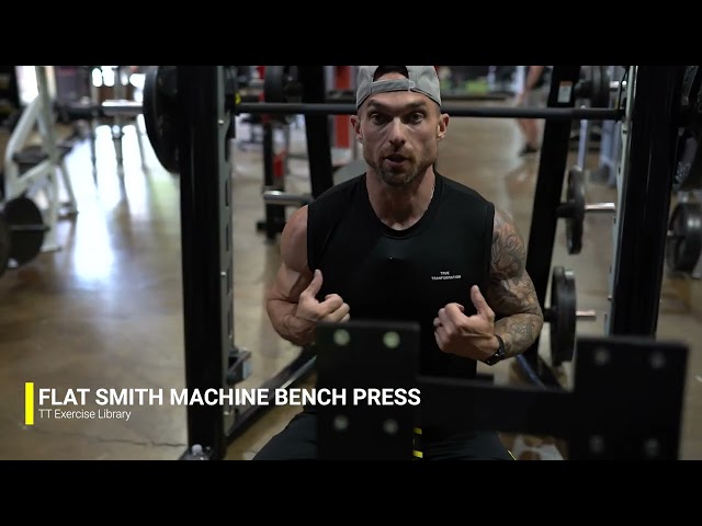 FLAT SMITH MACHINE BENCH PRESS