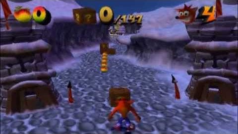 Crash Bandicoot: The Wrath of Cortex - Part 2: Arctic Antics [Crystal, Blue Gem, Clear Gem]