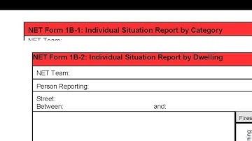 Using Portland NET Forms 1B