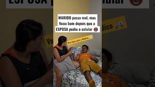 O milagre da esposa com o celular! 📱😂 #shorts #humor #comedia #memes #casal #piadas #viral #short