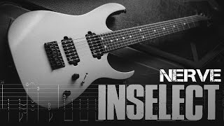 INSELECT - NERVE - Playthrough (+TAB) || Groove Metal Nu Metalcore