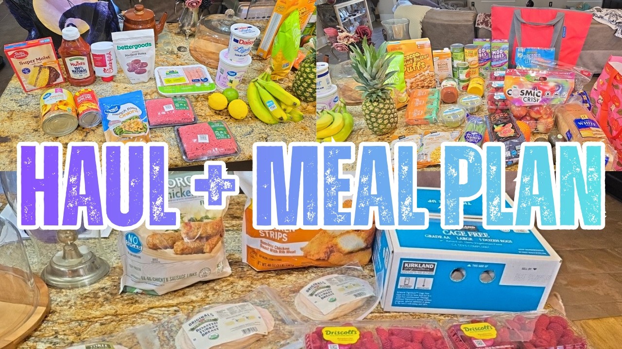 Покупки в Costco, Aldi и Walmart на 175 долларов | Бюджетные покупки продуктов