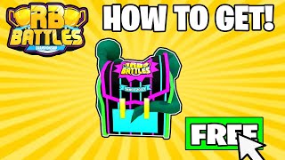 *NEW* How To Get RB Battles Candy Corn Bucket Monster For FREE In RB Battles (Roblox)