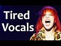 Hayley Williams - Tired vs Rested Vocals