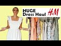 HUGE H&M Dress Haul with Try-On Clips - Summer Haul Freya Johanna