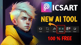 How to make Ai Art for FREE in 2 Minutes😱 |PicsArt Ai Avatar Photo Editing One Click#anime #picsart