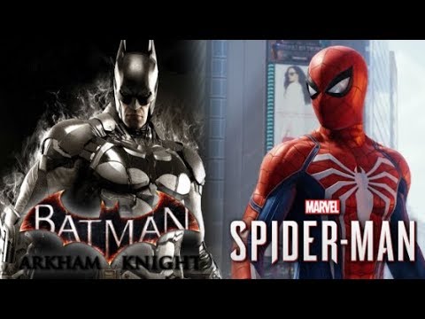 SPIDER-MAN PS4 vs BATMAN: ARKHAM KNIGHT! - Important Comparison! - YouTube