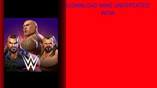 WWE UNDEFEATED PLAY STORE DOWNLOAD screenshot 5