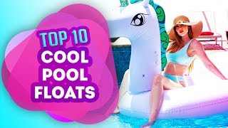 Cool Pool Floats RANKED | Top 10 Cute Pool Floats You Can&#39;t Miss! ❤️